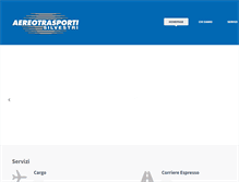 Tablet Screenshot of aereotrasporti.it